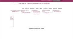 Desktop Screenshot of lessacinstitute.org